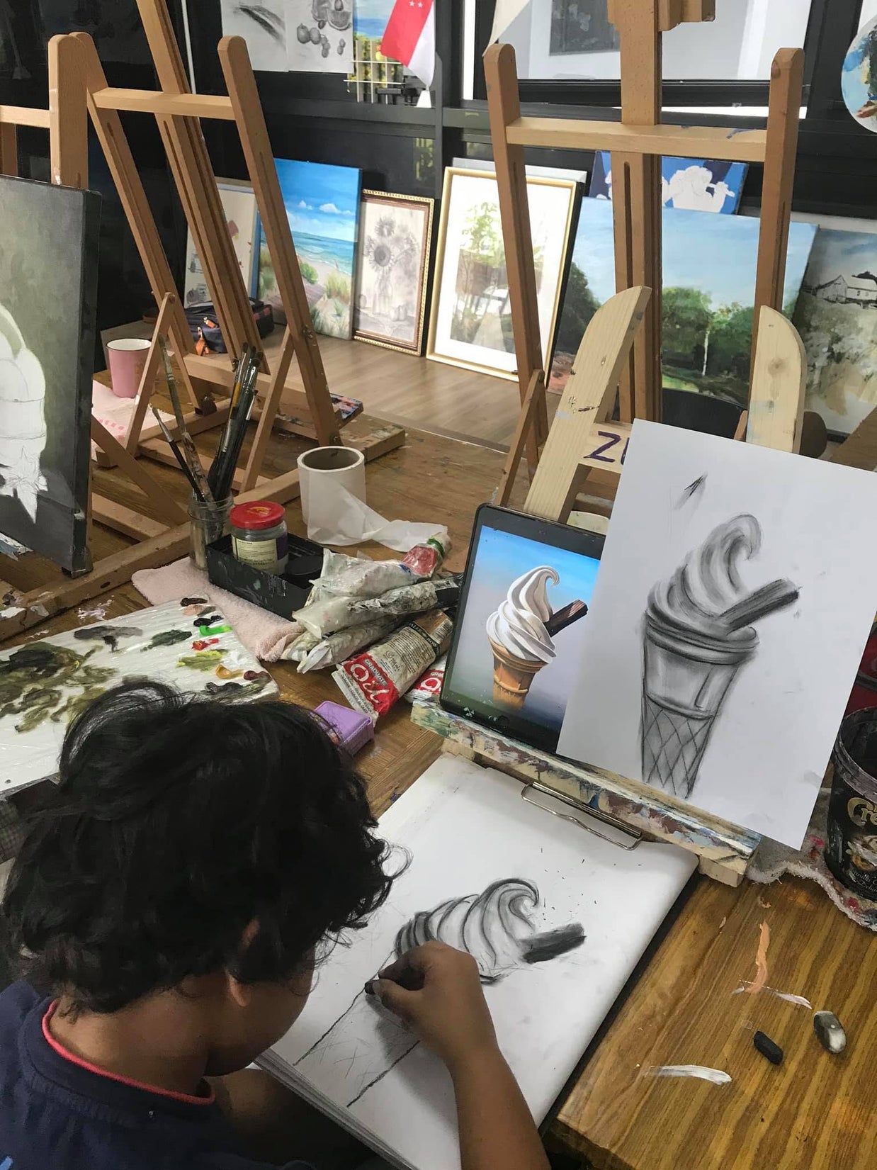 School Break Art Camp. 4-8 Yrs Old