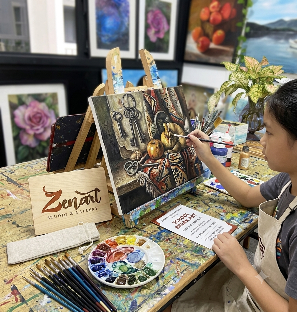 School Break Art Camp, age 9-14