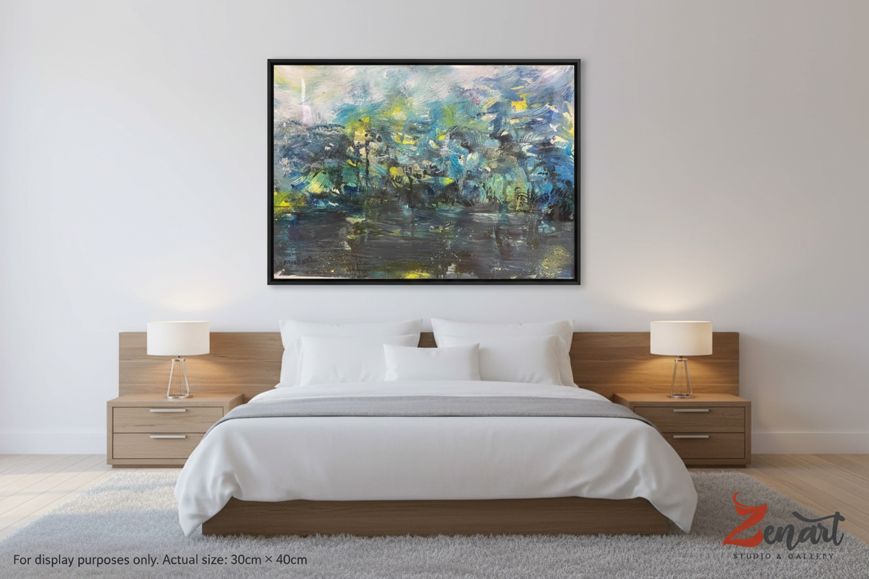 Spring — Original Acrylic Painting by Zenart Studio