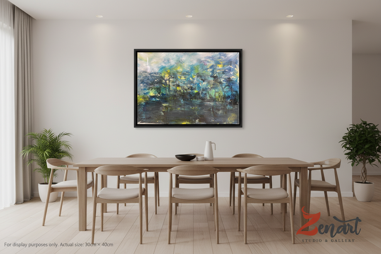 Spring — Original Acrylic Painting by Zenart Studio