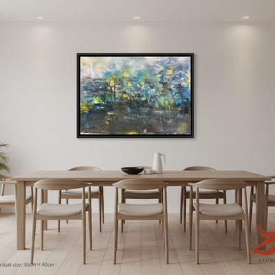 Spring — Original Acrylic Painting by Zenart Studio