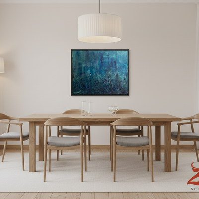 A Raining Night — dining room mockup
