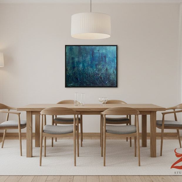A Raining Night — dining room mockup