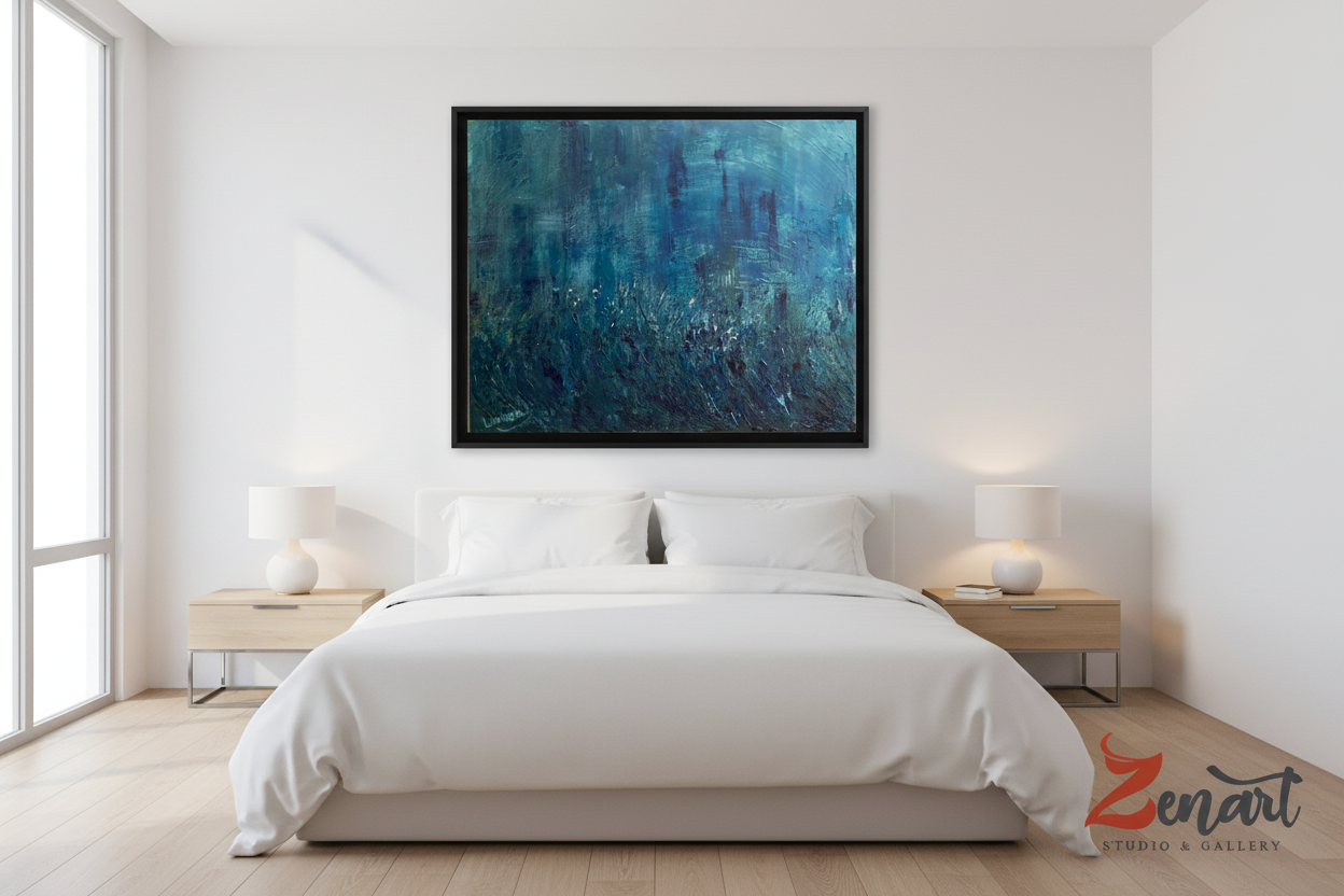 A Raining Night — bedroom mockup