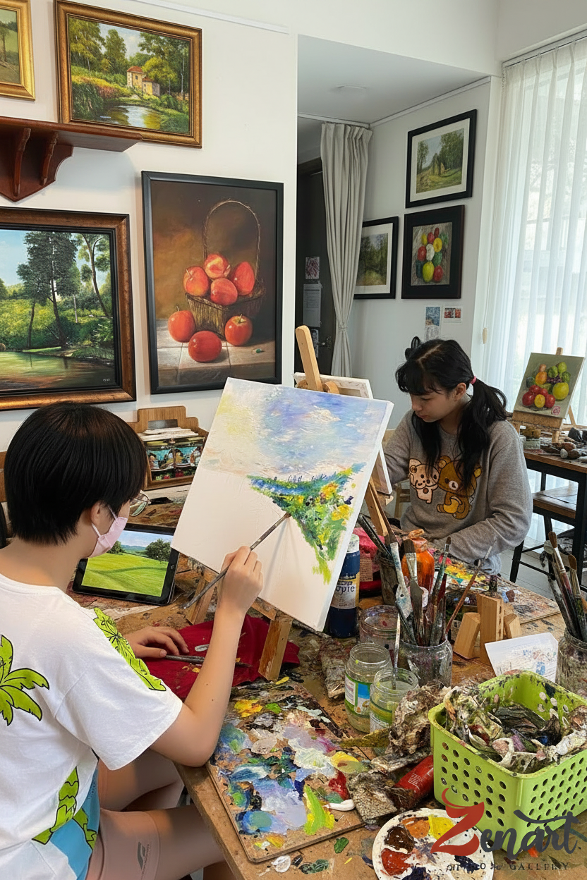 Zen Drawing Class 4 with Logo